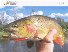 Tablet Screenshot of fishthefly.com